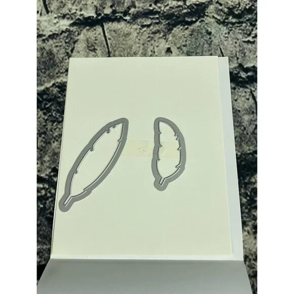 Stampin Up FOUR FEATHERS Stamp Set & FEATHERS Die Set - Picture 10 of 15